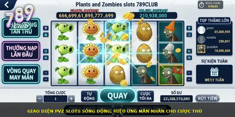 Plants and Zombies slots 789CLUB - ảnh 1